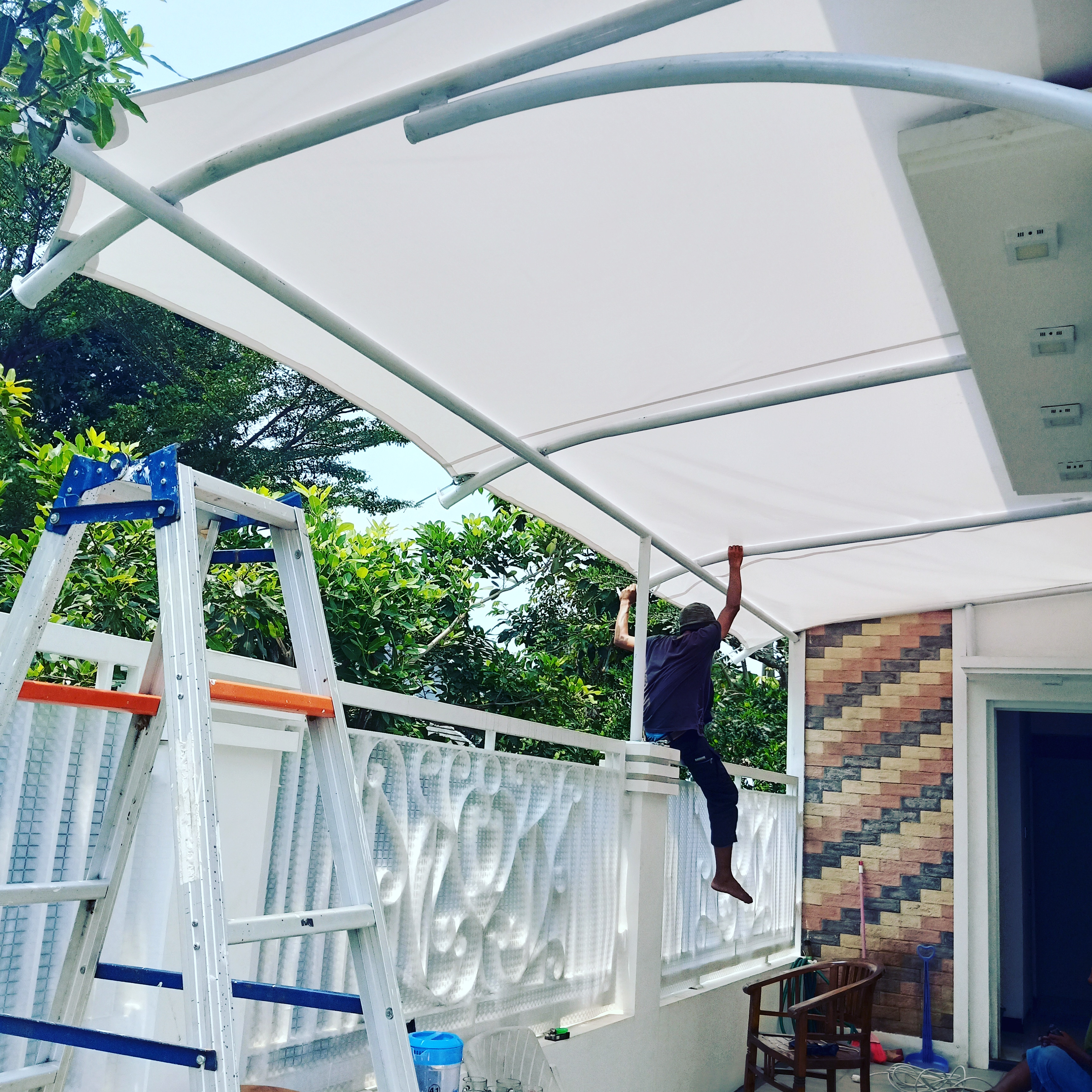 Harga tenda membrane di wilayah Jakarta