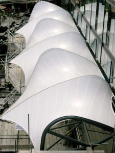 canopy membrane mall