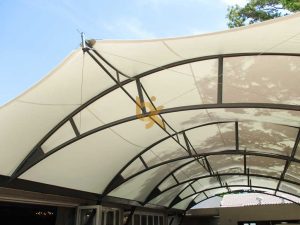 spesialis kanopi membran teras serpong