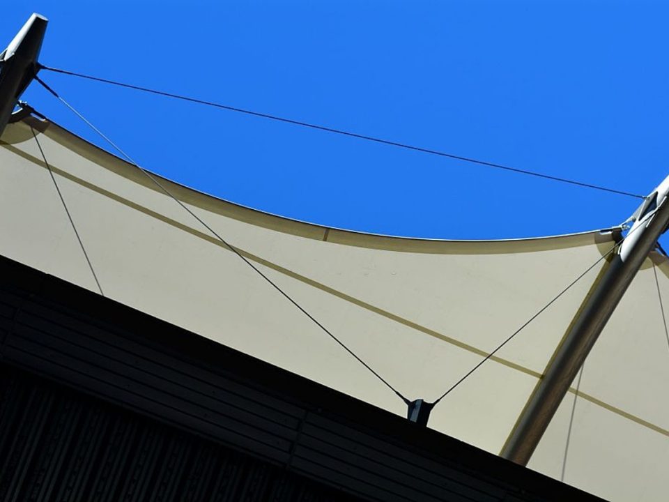 modern canopy, house exterior, patio design