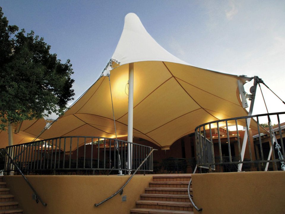 modern canopy, house exterior, patio design