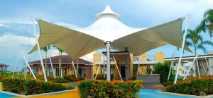 spesialis kanopi membran teras serpong