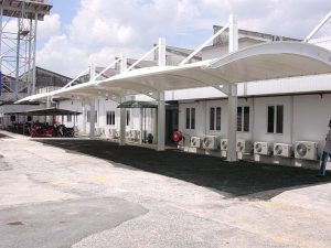 spesialis kanopi membran teras serpong
