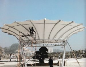 spesialis kanopi membran teras serpong