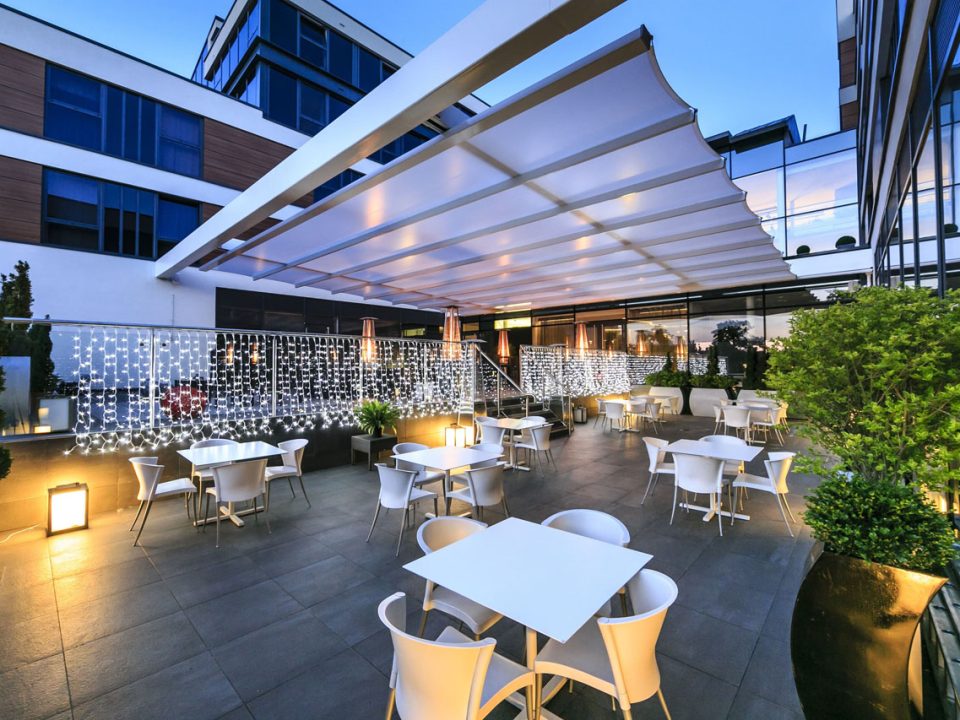 modern canopy, house exterior, patio design