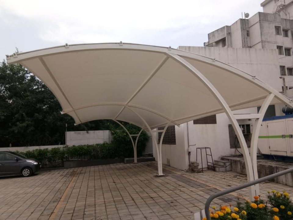 modern canopy, house exterior, patio design