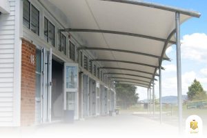 modern canopy, house exterior, patio design