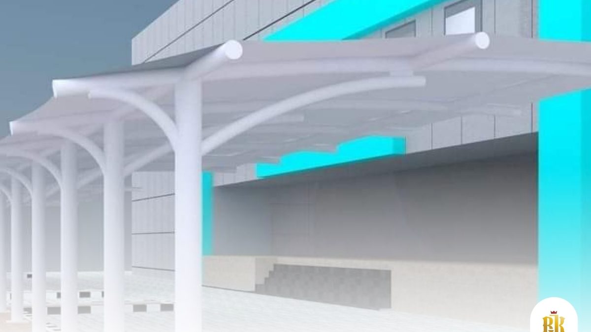 modern canopy, house exterior, patio design