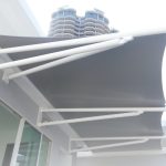 modern canopy, house exterior, patio design