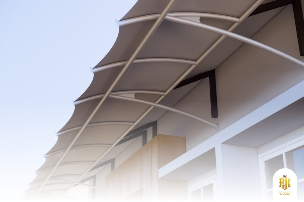 modern canopy, house exterior, patio design