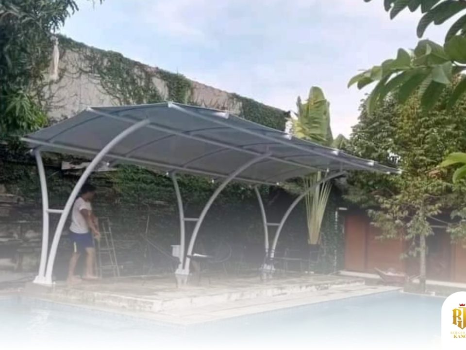 modern canopy, house exterior, patio design