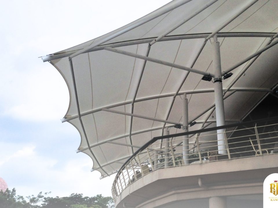 modern canopy, house exterior, patio design