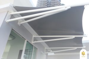 membrane canopy, rain protection, Bogor