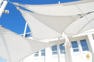 carport, membrane canopy, serpong