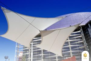carport, membrane canopy, serpong