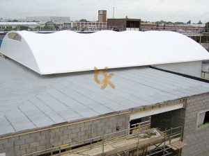 modern canopy, membrane structure, Melody Lake Gading Serpong