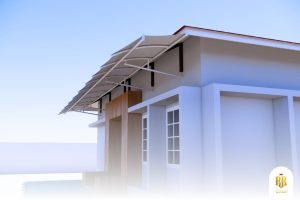 modern canopy, jakarta, membrane