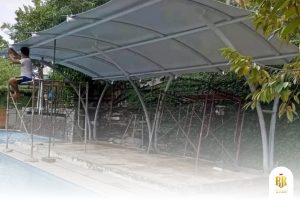 canopy, membrane, terrace