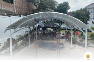 tenda membran, jakarta, indonesia