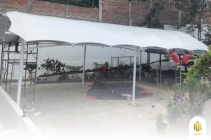 canopy, membrane, terrace