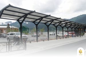 modern canopy, membrane structure, serpong