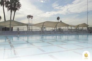 modern canopy, membrane structure, serpong