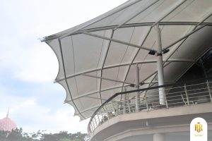 tenda membran, jakarta, indonesia