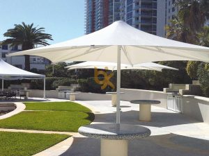 carport, membrane canopy, serpong