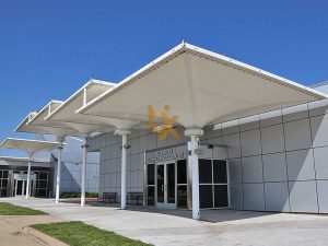 membrane canopy, rain protection, Bogor