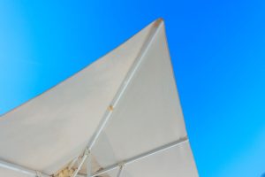 modern canopy, membrane structure, Melody Lake Gading Serpong