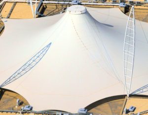 membrane canopy, rain protection, Bogor