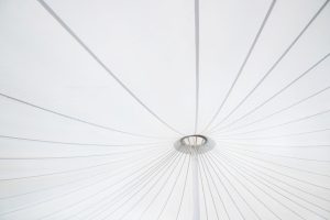 membrane canopy, modern architecture, depok