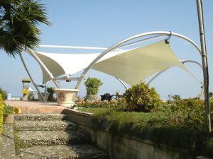 modern canopy, jakarta, membrane