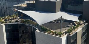 modern canopy, membrane structure, serpong