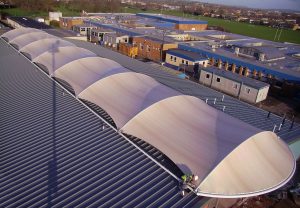 membrane canopy, rain protection, Bogor