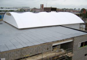 carport, membrane canopy, serpong