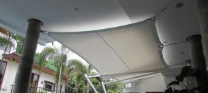 membrane canopy, rain protection, Bogor