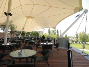tenda membran, jakarta, indonesia