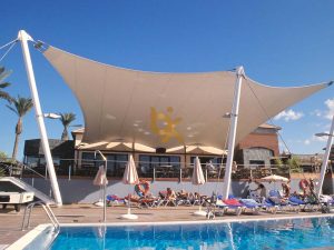 canopy, membrane, terrace