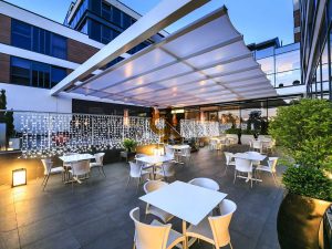 membrane canopy, rain protection, Bogor