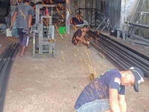 membrane canopy, modern architecture, depok